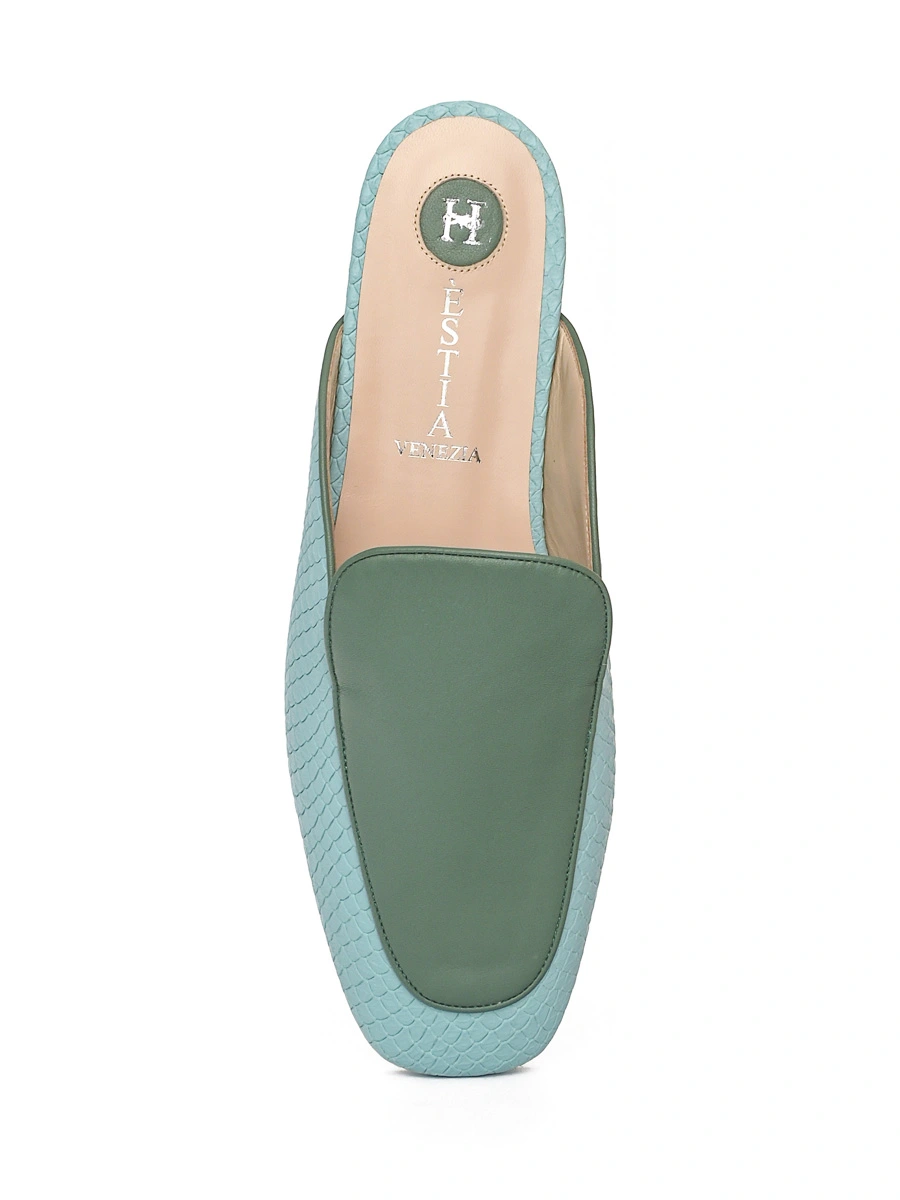 Сабо с тиснением